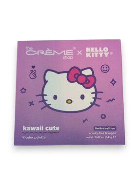 The Crème Shop x Hello Kitty Kawaii Cute 9 Color Palette New